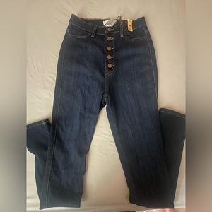 Highly wasted jeans